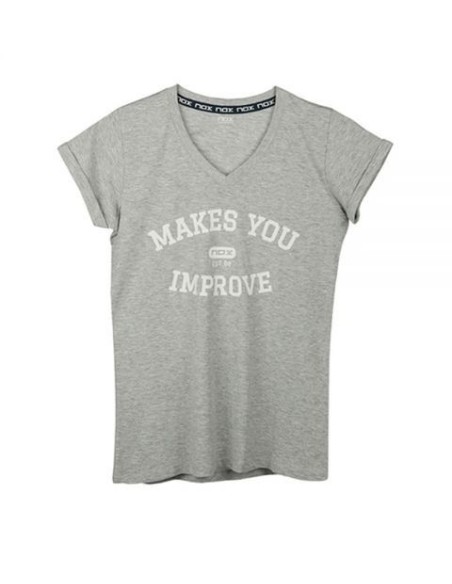 Nox Camiseta Basic Nox Vigore Mujer T18mcabnvi | Ofertas de pádel