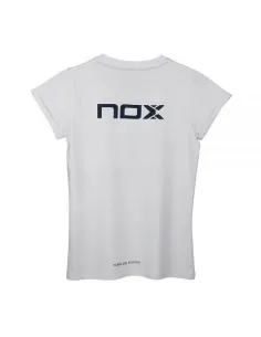 Nox Nox T-shirt básica T18mcabnbl Branco para mulher | Ofertas de padel 2
