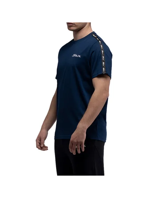 Siux T-shirt de algodão Sesat Navy | Ofertas de padel
