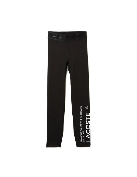 Lacoste Leggings Xf9264258 Donna Nero |Padel offers