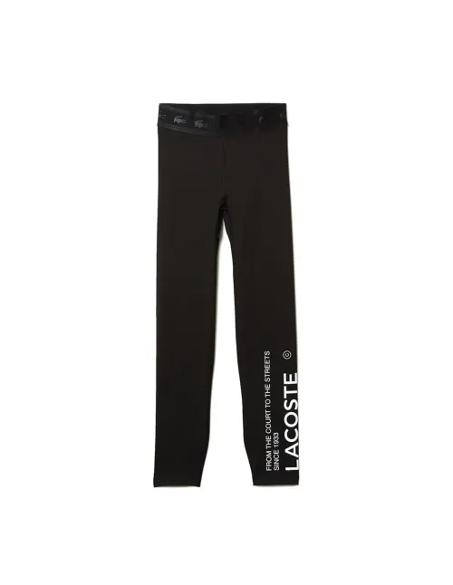 Leggings Lacoste Xf9264258 Women Black | Ofertas de padel
