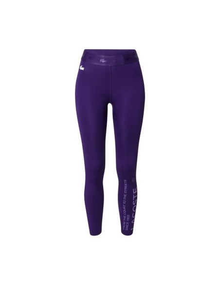 Mallas Lacoste Xf92645gm Mujer Lila | Ofertas de pádel