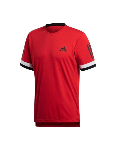 T-shirt Club 3str Vermelho Ce1424 | Ofertas de padel