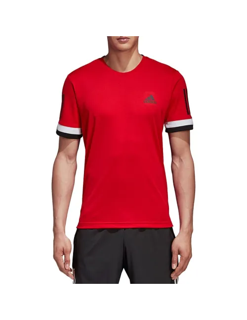 T-shirt Club 3str Vermelho Ce1424 | Ofertas de padel