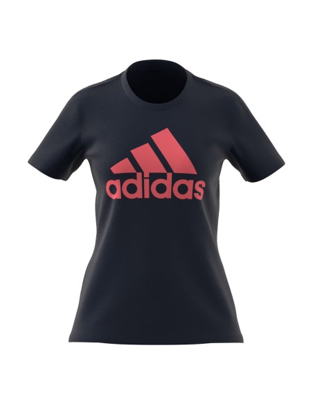 Camiseta Adidas Azul Rojo Mujer | Ofertas de pádel