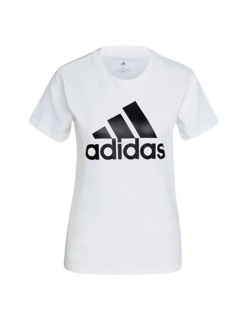 Camiseta Adidas Loungerwear Essentials Gris Mujer | Ofertas de pádel