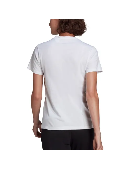 Camiseta Adidas Loungerwear Essentials Gris Mujer | Ofertas de pádel