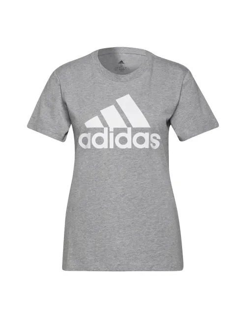 Adidas Maglietta Loungerwear Essentials Donna Grigio |Padel offers