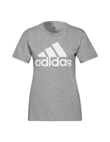 T-shirt Adidas Loungerwear Essentials Women's Grey | Ofertas de padel