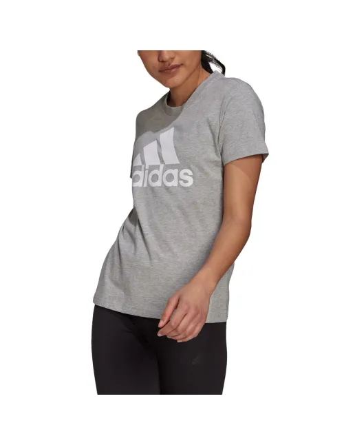 T-shirt Adidas Loungerwear Essentials Women's Grey | Ofertas de padel