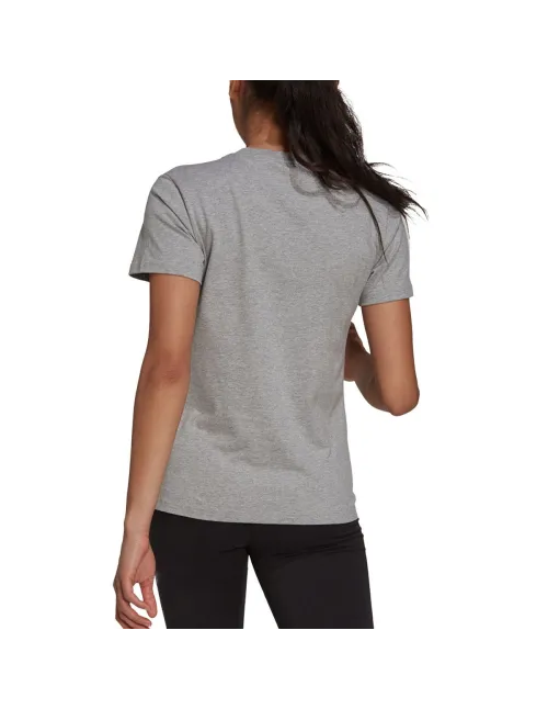 Adidas T-shirt Loungerwear Essentials Cinzento para mulher | Ofertas de padel
