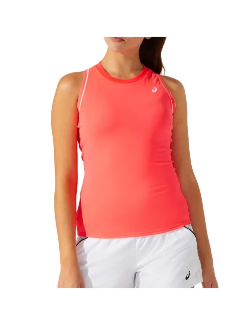 Camiseta Asics Court Piping Mujer | Ofertas de pádel