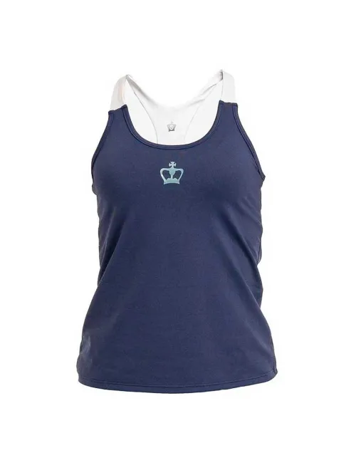 Black Crown T-shirt Tallin Azul Mulher | Ofertas de padel