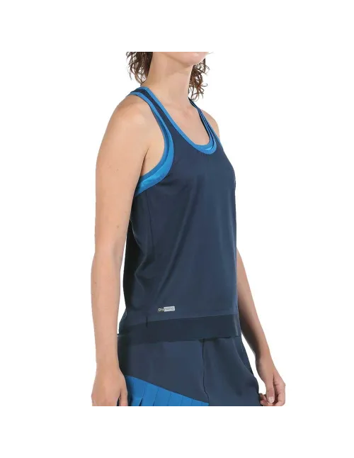 Camiseta Bullpadel Eusebe Amarelo Fluor Mulher | Ofertas de padel