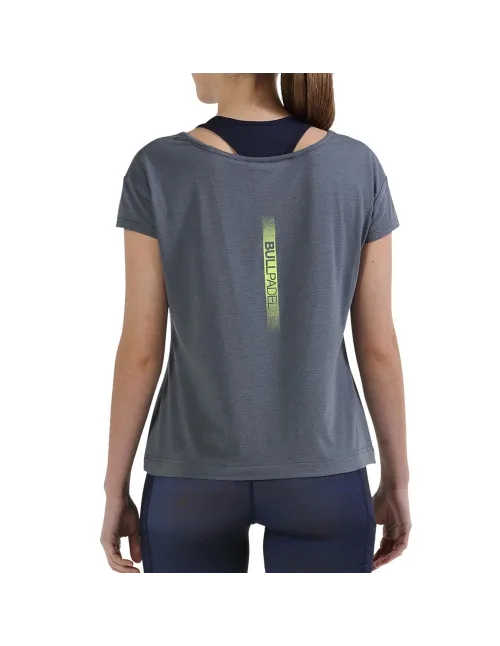 Camiseta Bullpadel Jerga Acero Mujer | Ofertas de pádel