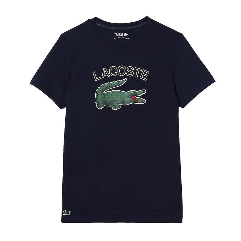 Camiseta Lacoste Azul Marino-Verde Th9299166