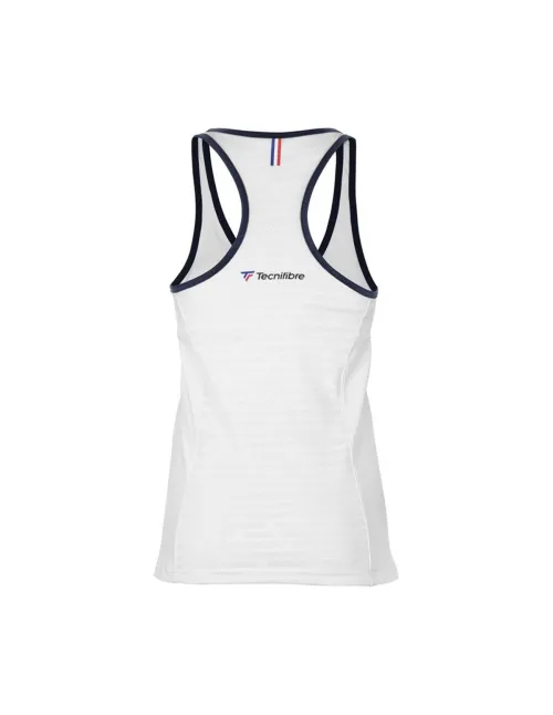 Tecnifibre F3 Women's Sleeveless T-Shirt White | Ofertas de padel