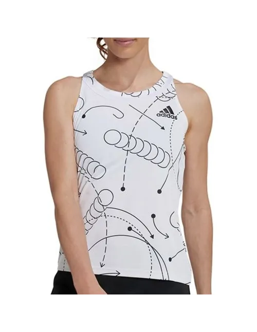Tank Top Adidas Club Graphic | Ofertas de padel