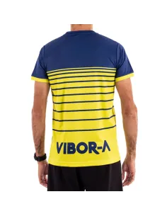 Camiseta Víbora Mortal Amarillo Azul | Ofertas de pádel 2