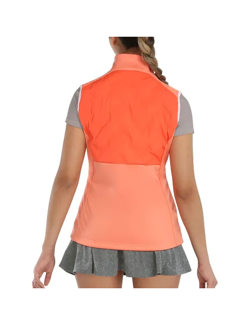 Chaleco Bullpadel Daif Naranja Mujer | Ofertas de pádel