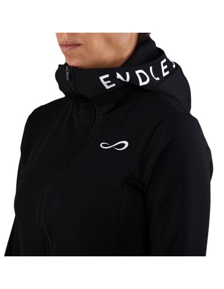Endless Casaco Obex W 40183 Preto para mulher | Ofertas de padel