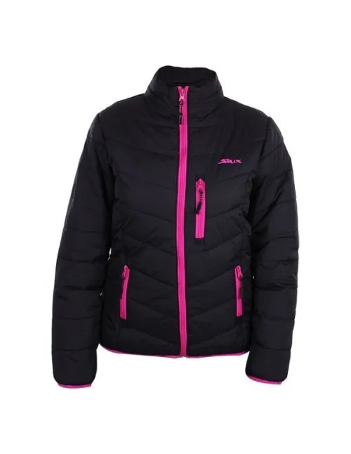 Chaqueta Siux Brienz Negro Fucsia Niña | Ofertas de pádel