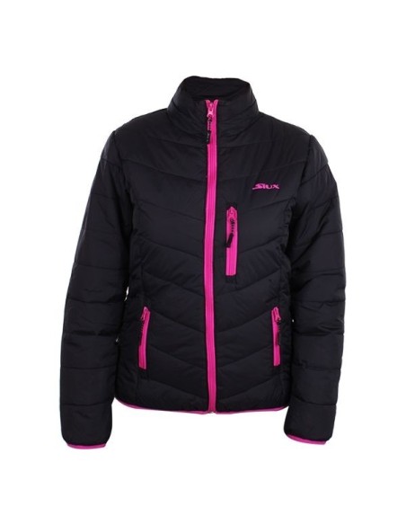 Chaqueta Siux Brienz Negro Fucsia Niña | Ofertas de pádel