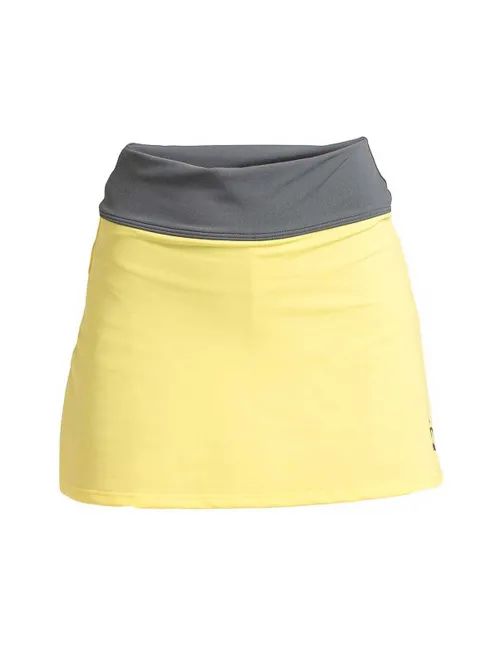 Falda Black Crown Helsinki Amarillo | Ofertas de pádel