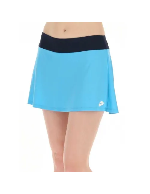 Falda Lotto Top Iv Azul Mujer | Ofertas de pádel