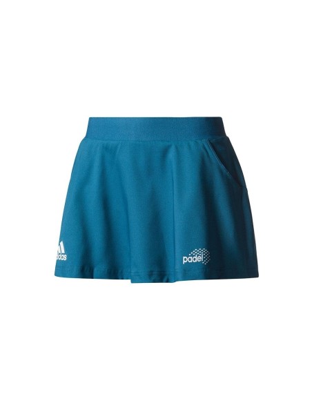 Falda Adidas Club Padel Azul Mujer | Ofertas de pádel