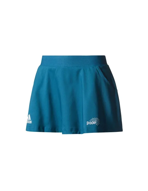 Falda Adidas Club Padel Azul Mujer | Ofertas de pádel