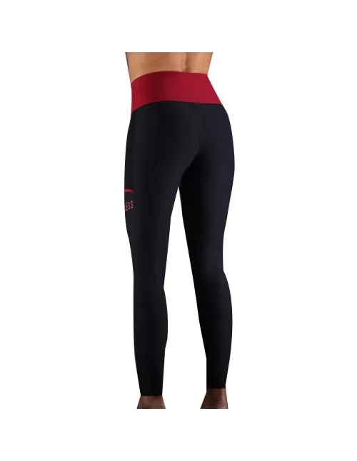 Endless Leggings Fit Pocket 40014 Nero Wine Donna |Padel offers