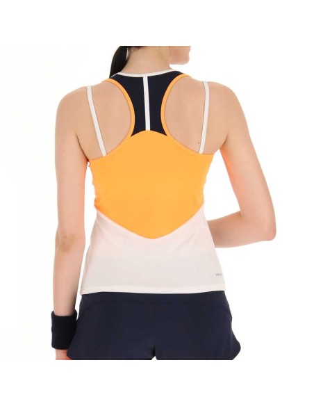 T-shirt Lotto Top Iv Orange Women's | Ofertas de padel