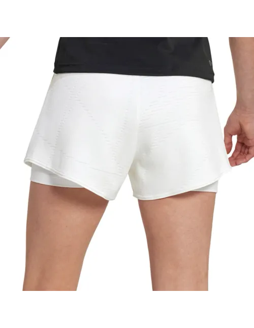 Pantalón Corto Adidas London Blanco Mujer | Ofertas de pádel