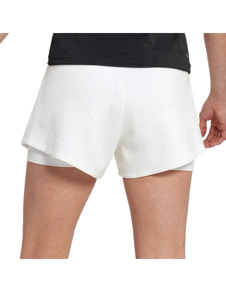 Pantalón Corto Adidas London Blanco Mujer | Ofertas de pádel