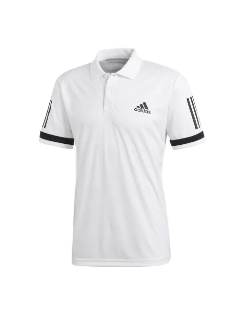 Polo Adidas Club 3str Hombre White Ce1415