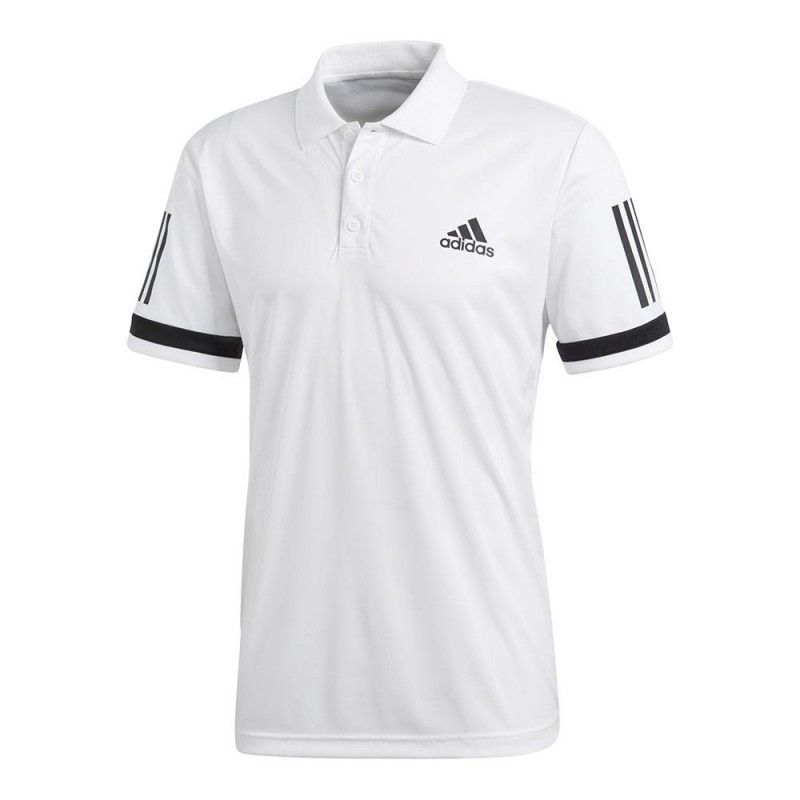 Polo Adidas Club 3str Men's White Ce1415