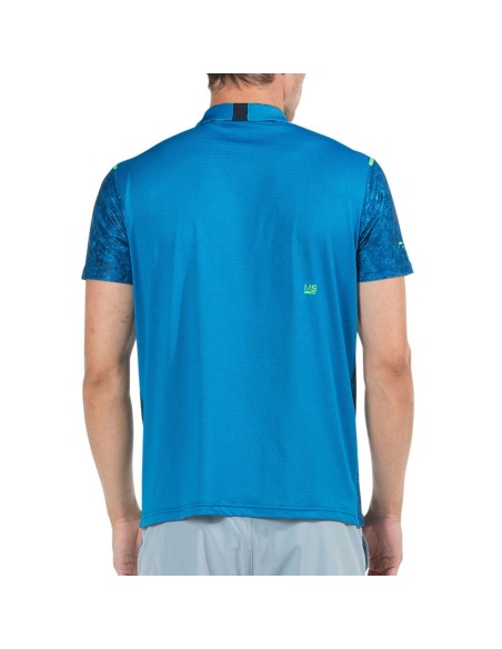 Deep Blue Bullpadel Atei Polo Shirt | Ofertas de padel