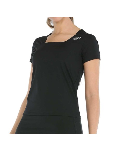 Polo Bullpadel Pradera Negro Mujer | Ofertas de pádel