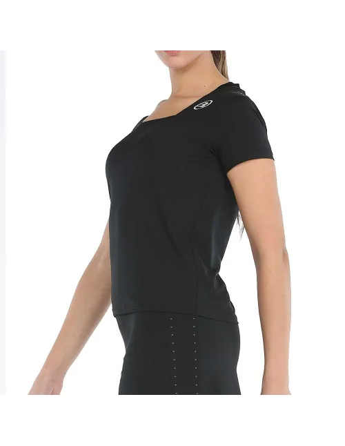 Polo Bullpadel Pradera Negro Mujer | Ofertas de pádel