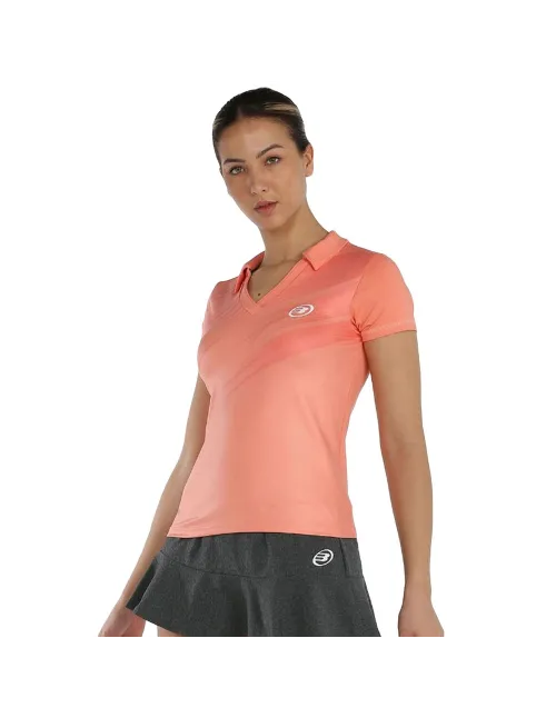 Polo Bullpadel Ubala Salmón Mujer | Ofertas de pádel