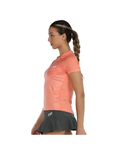 Polo Bullpadel Ubala Salmón Mujer | Ofertas de pádel