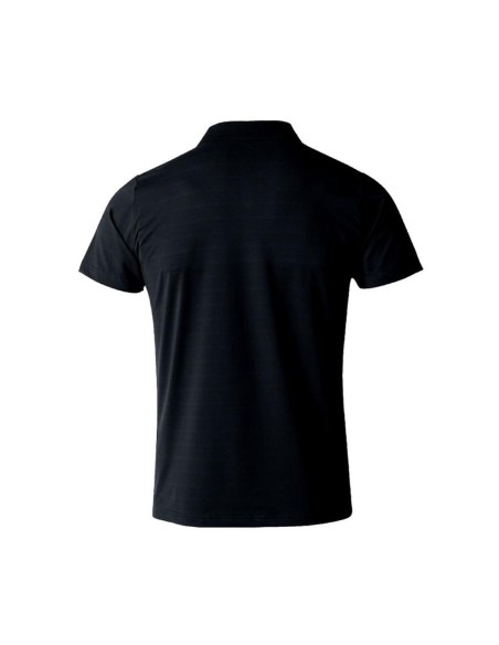 Polo Manga Corta Ranking Negro | Ofertas de pádel