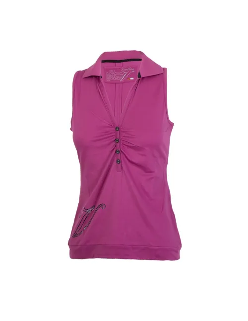 Polo Varlion Md12S19 Mujer Morado | Ofertas de pádel