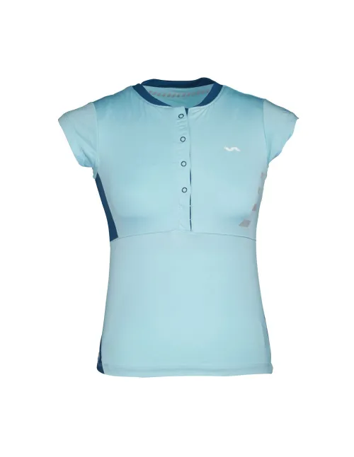 Varlion Polo M/C Md13w12 Blu chiaro |Padel offers