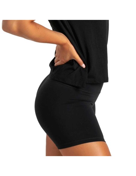 Pantalón Corto Biker Rs Padel Negro Mujer | Ofertas de pádel