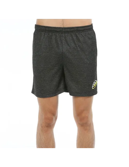 Pantalón Corto Bullpadel Kufis Negro | Ofertas de pádel