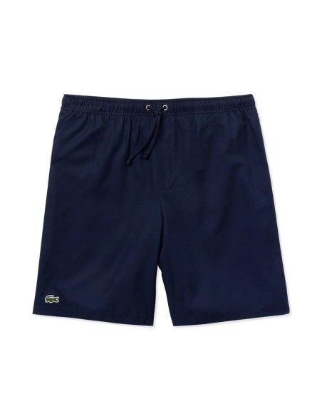 Short Lacoste Performance Azul Oscuro Gh353t166 | Ofertas de padel