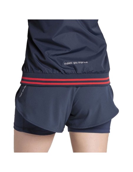 Pantalón Corto Nox Fit Pro Azul Mujer | Ofertas de pádel
