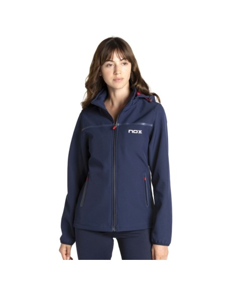 Chaqueta Nox Softshell Pro Azul Marino Mujer |Padel offers Chaqueta Nox Softshell Pro Azul Marino Mujer |Padel offers